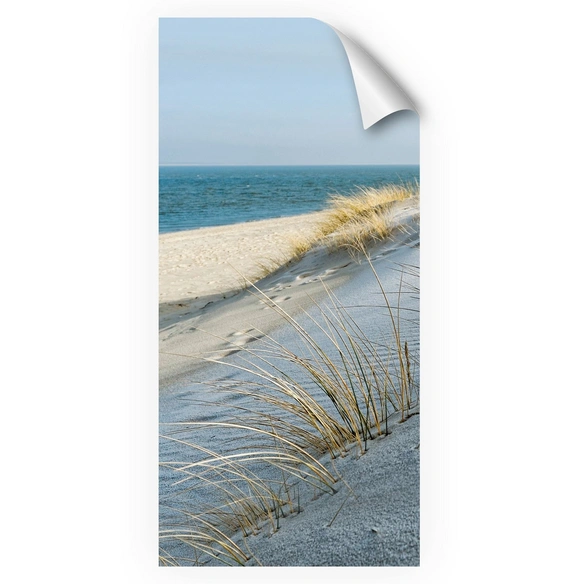 Duschrückwand-Panel, fresh, Strand, 210x100 cm