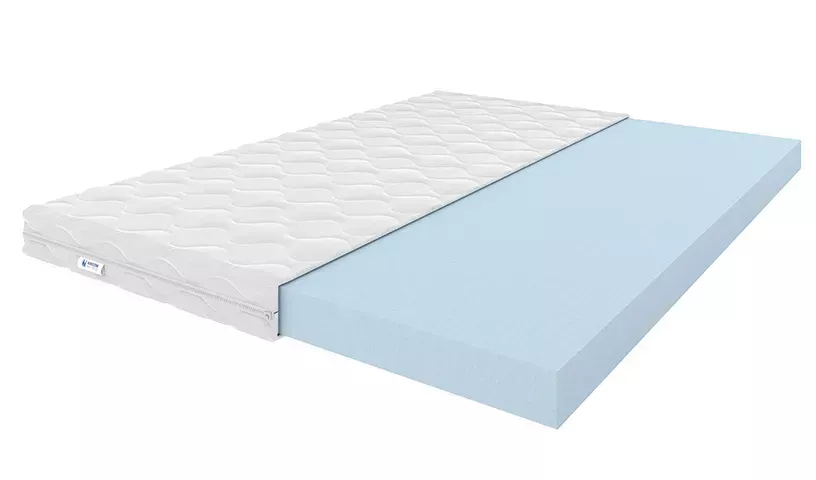 Miękki materac piankowy 90x200 antyalergiczny, dwustronny 10 cm H2 MILANO