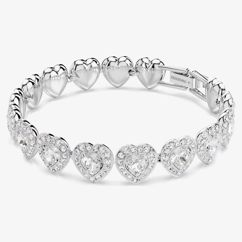Swarovski Ariana Grande X Capsule White Crystal Heart Bracelet 5720860