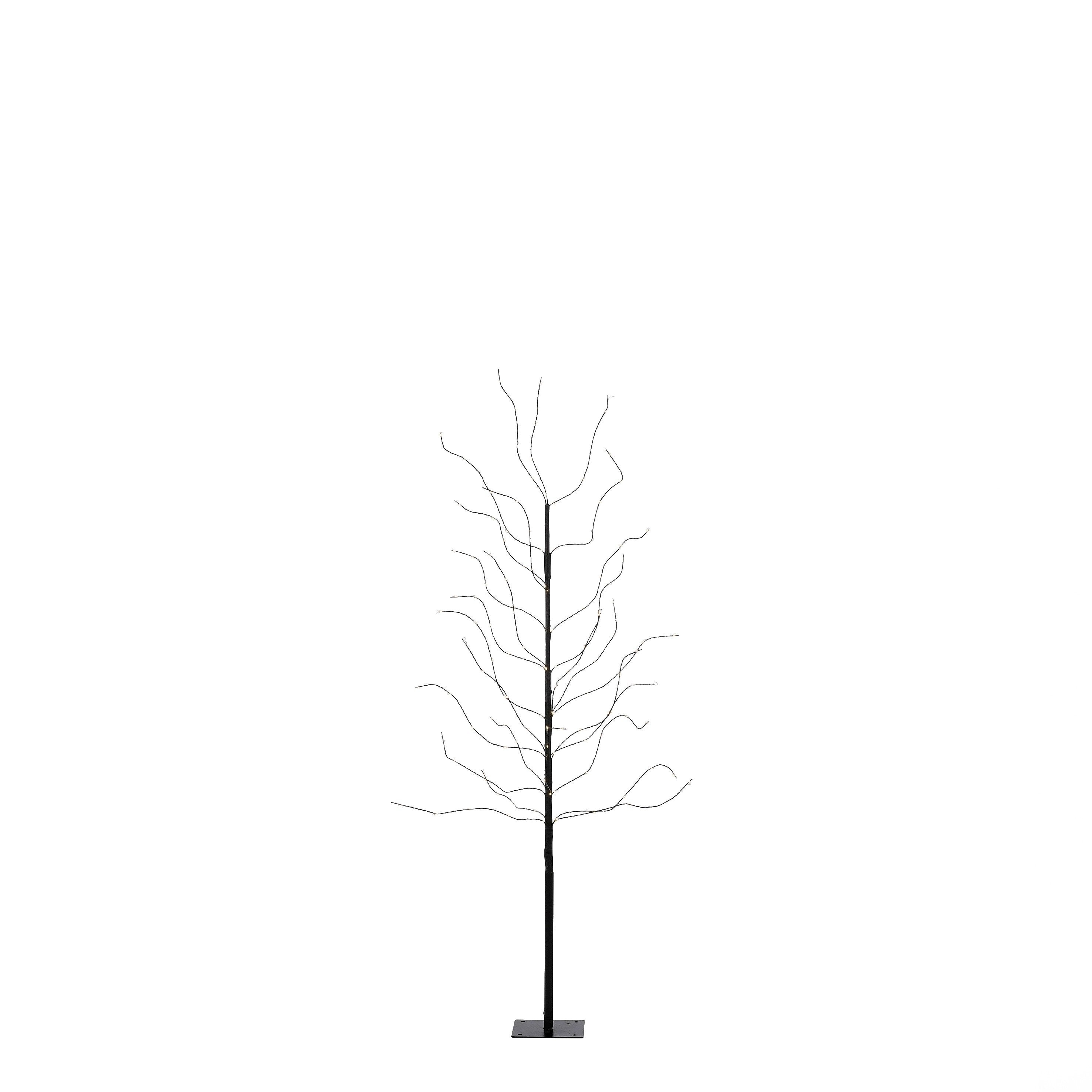 Luca Lighting Boom met Warm Witte LED Verlichting - H150 x Ø15 cm - Zwart