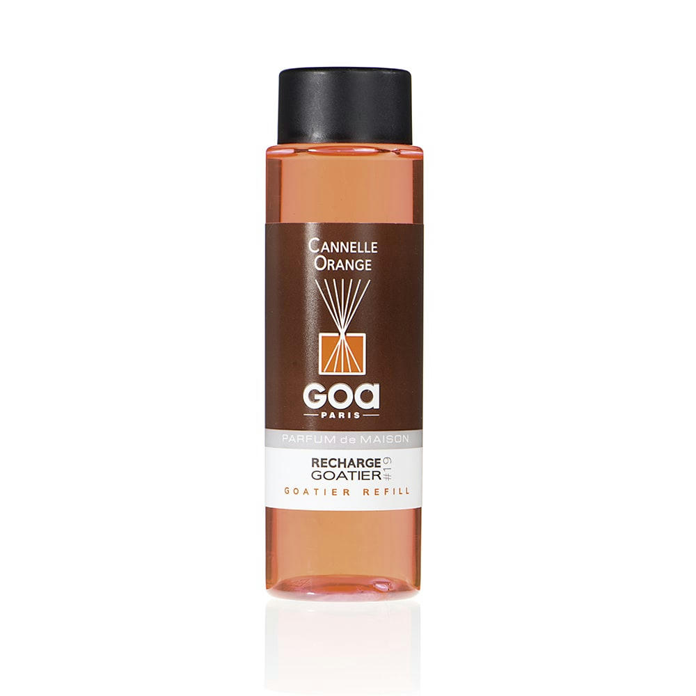 - Recharge cannelle  250 ml en plastique  orange