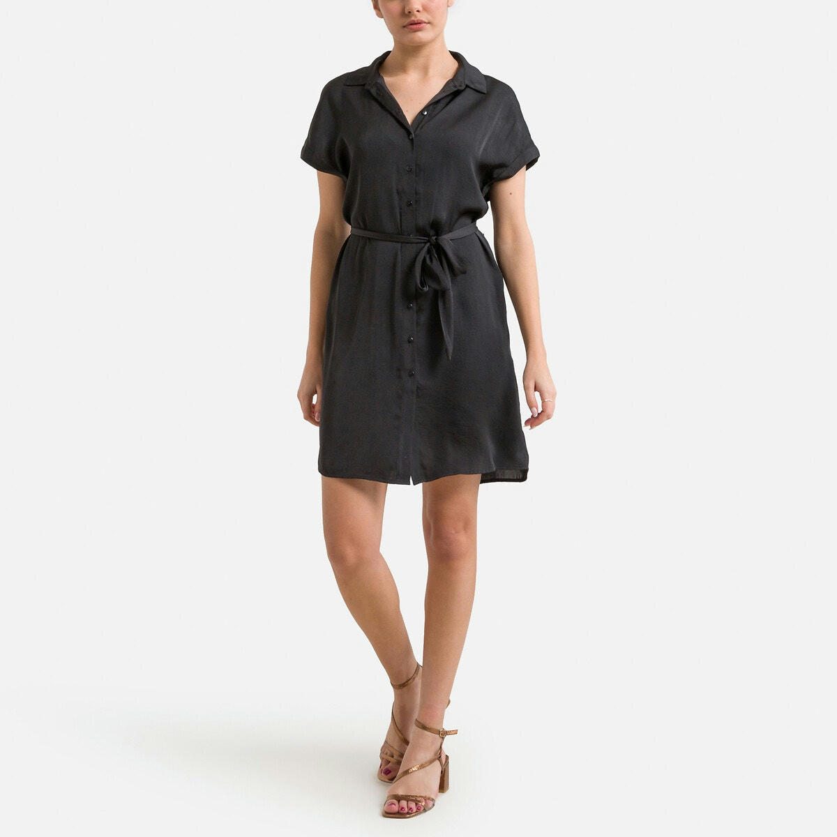 Robe chemise courte