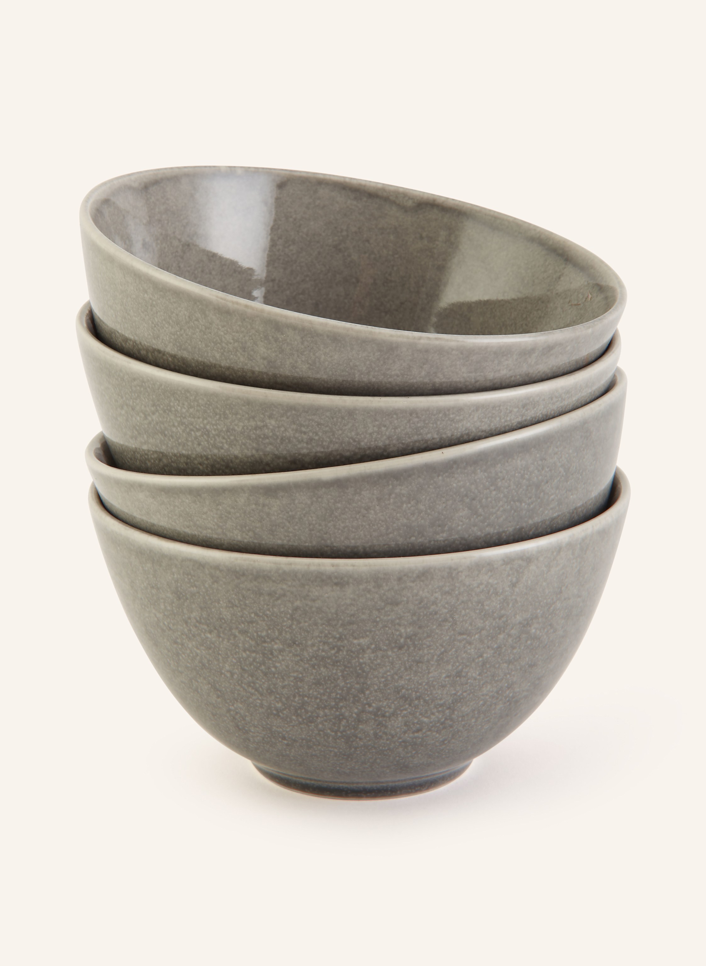 BROSTE COPENHAGEN 4er-Set Schalen NORDIC RAIN