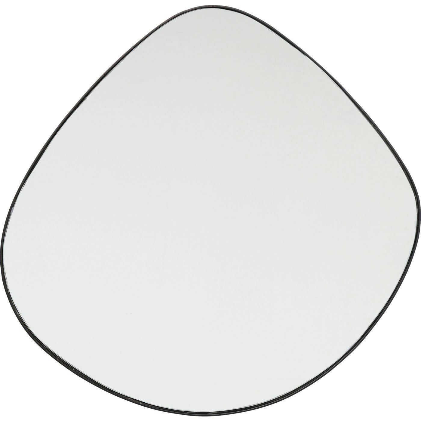 GOTEBORG - Miroir en métal noir 90x93