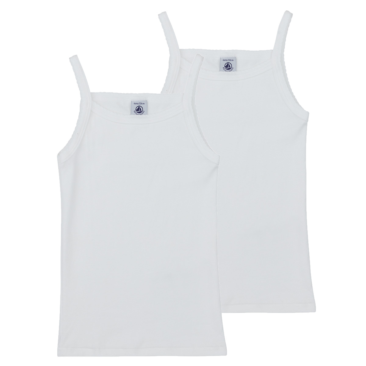 Petit Bateau - A0AA6 X2 - White