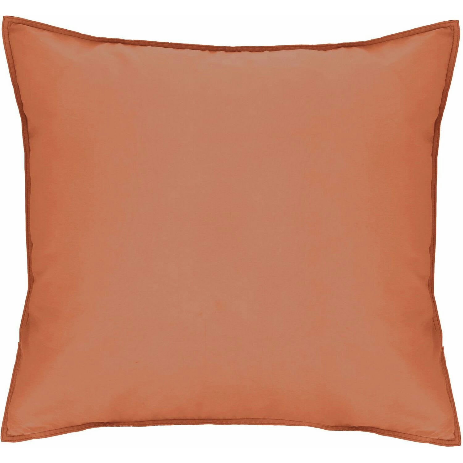 LYOCELL UNI - Taie d'oreiller coton marron 50x70 cm