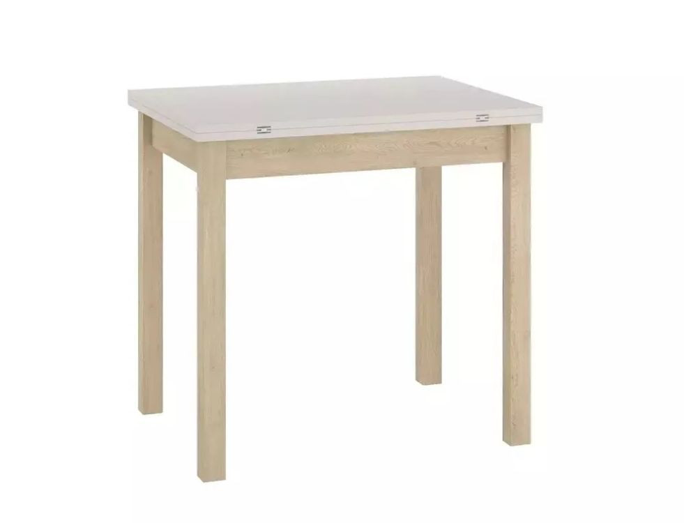 Stół rozkładany FLIP 60(120)x80 kaszmir/ dąb cremona torro