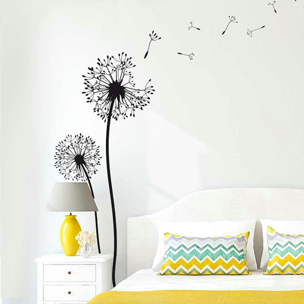 PISSENLIT - Autocollant mural pissenlit H130cm