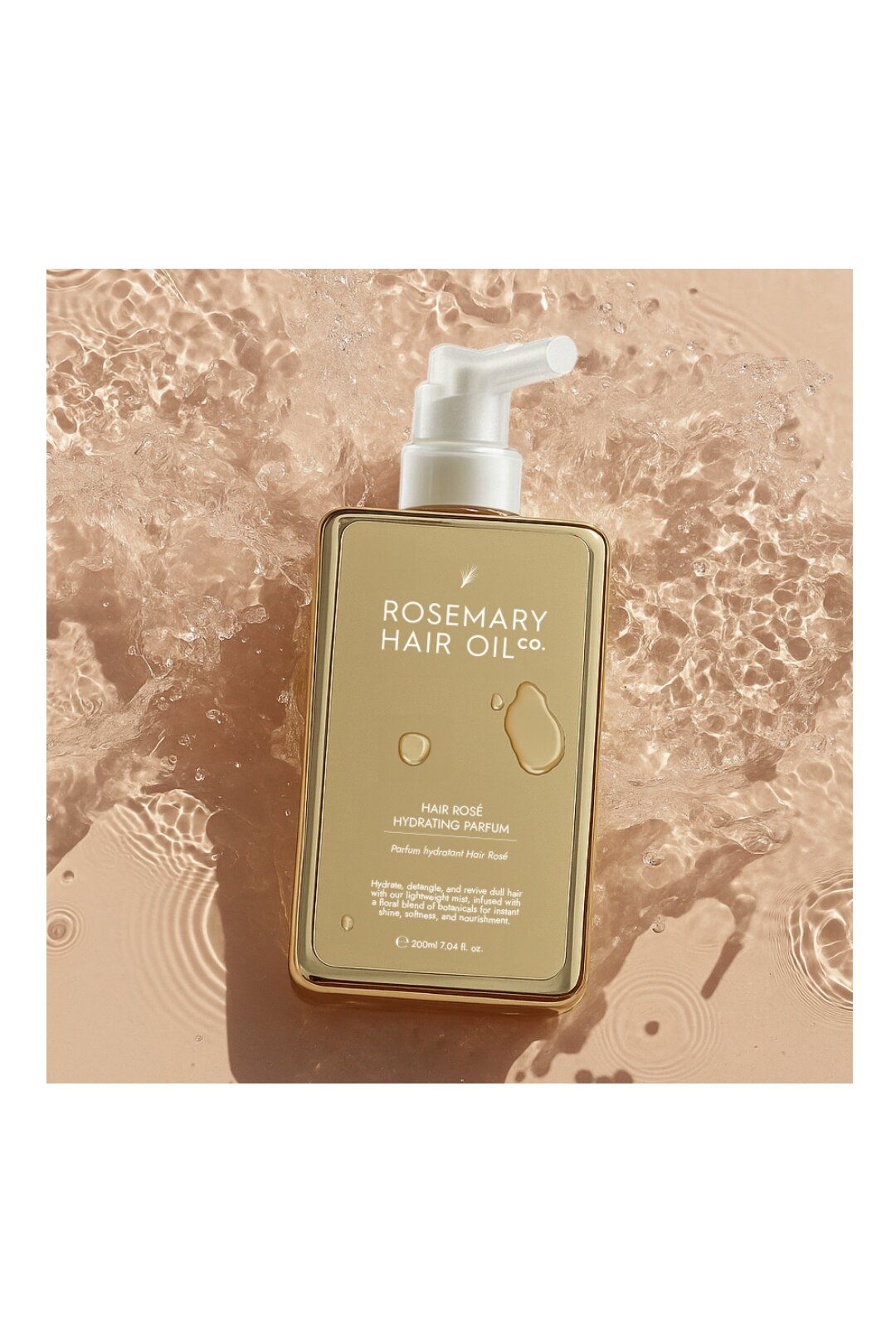 Rosemary Hair Oil Co Hair Rosé Hydrating Parfum 200ml