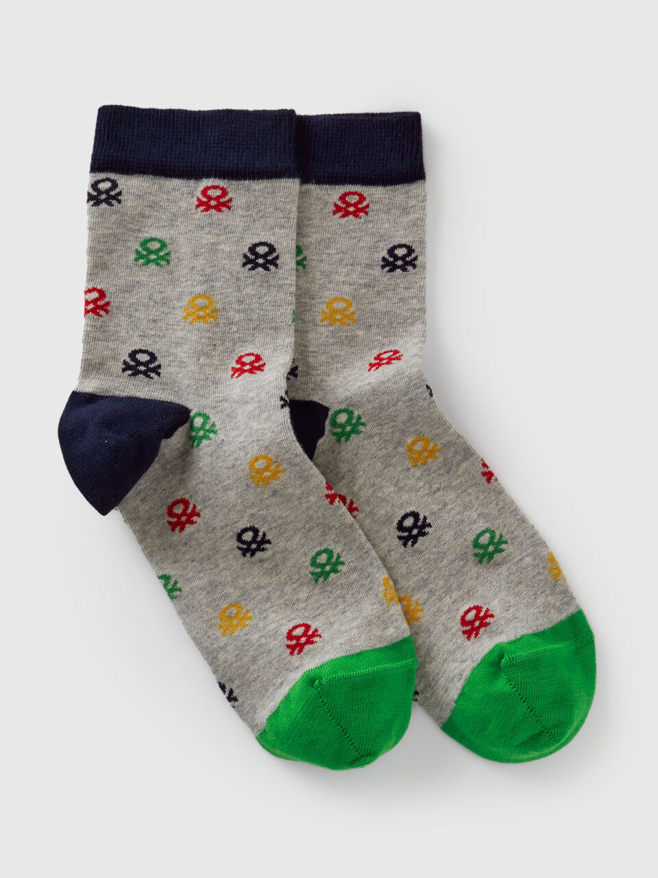 High patterned socks