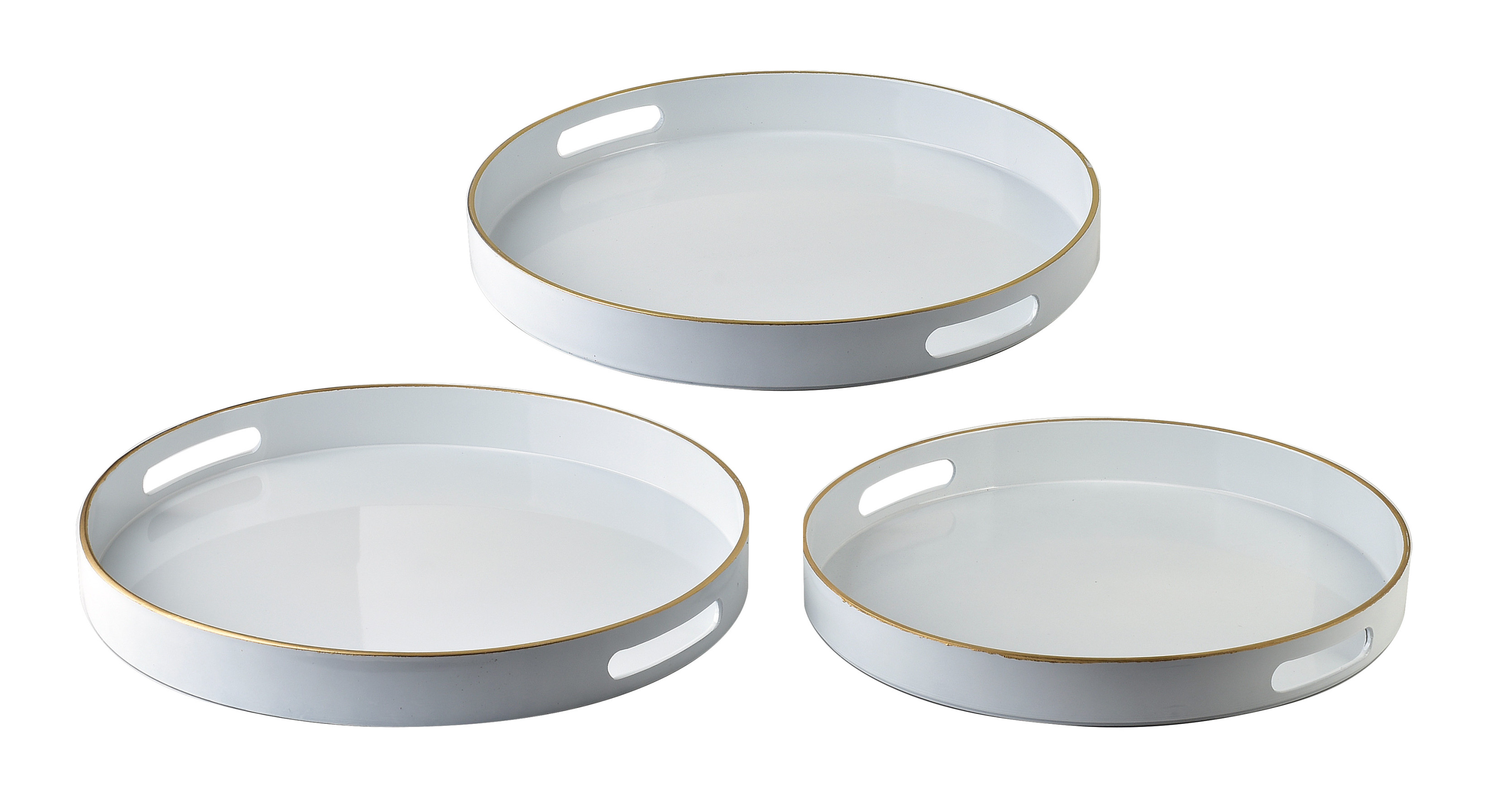 Tace 3 sztuki BLANCHE WHITE
