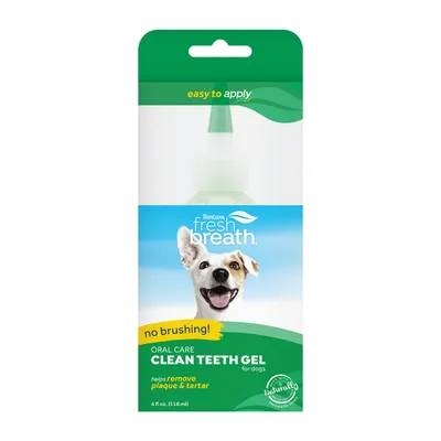 TropiClean Fresh Breath Clean Teeth Gel for Dogs
