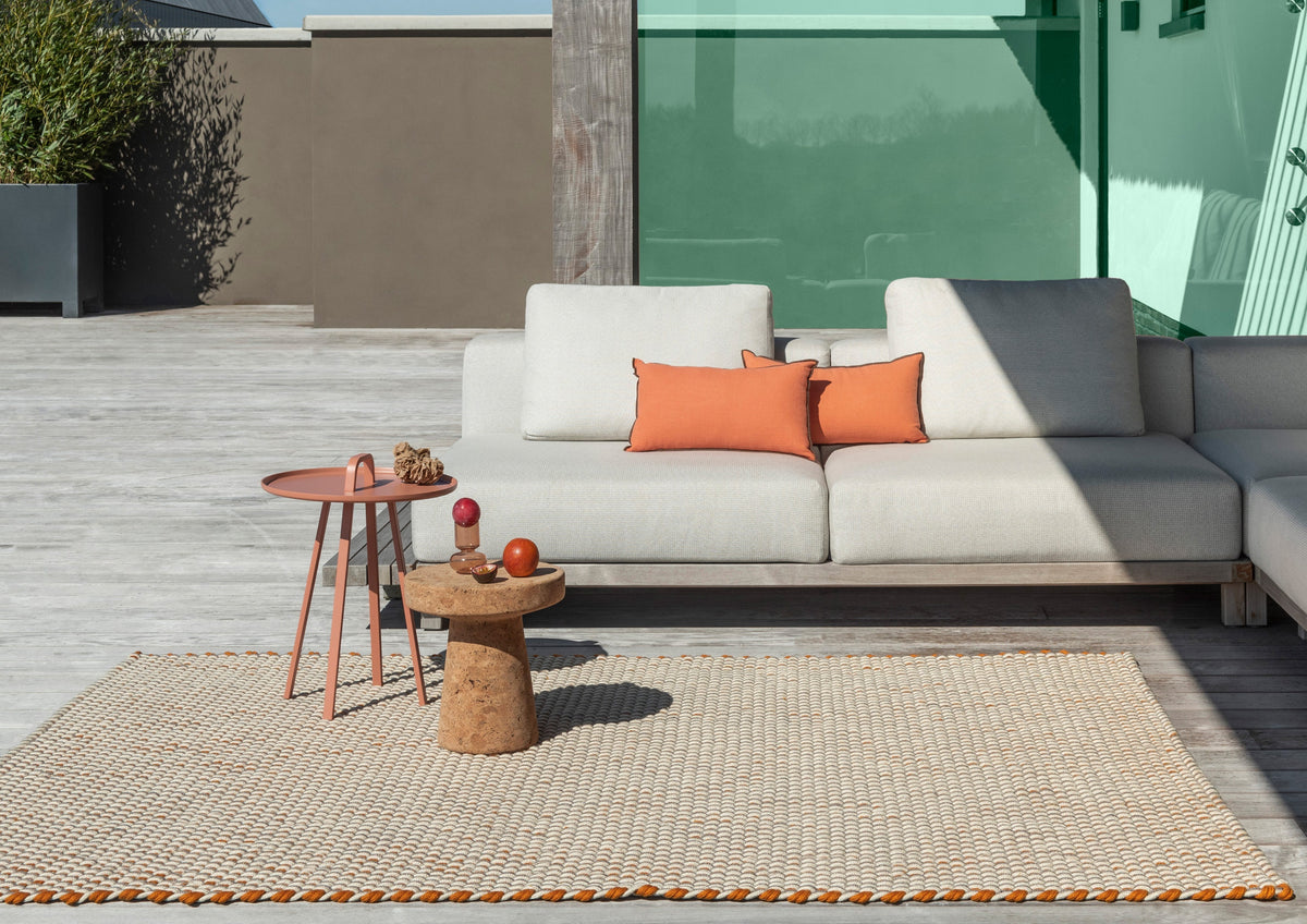 Vloerkleed Brink en Campman Lace Tri-colore White/San/Ma outdoor 496901 140x200 cm