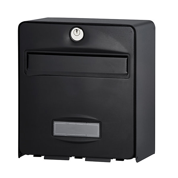 Boîte aux lettres 1 porte Balthazar Noire Burg-Wachter