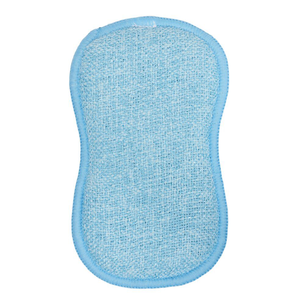 éponge microfibre x4 multicolore 9x16cm