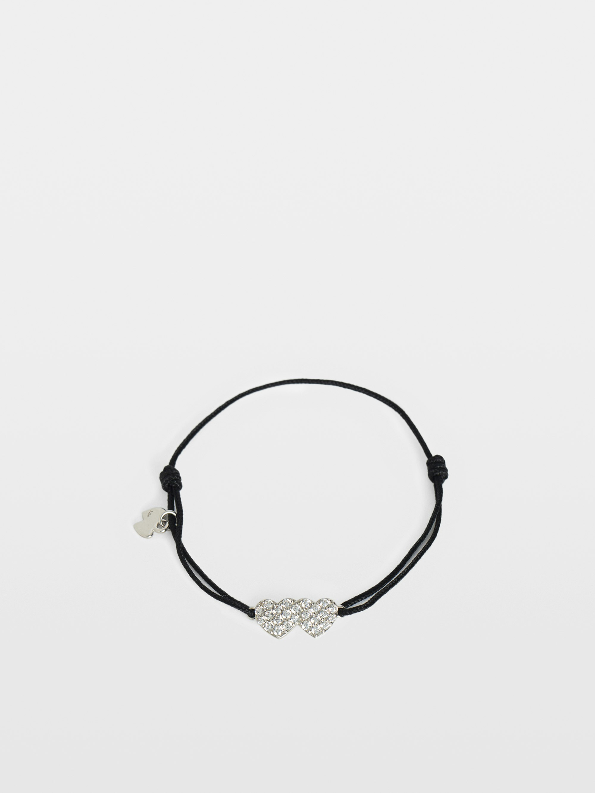 Bracelet Zadig Link Heart Strass