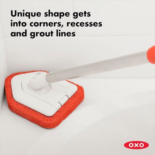 OXO Good Grips Extendable Tub & Tile Scrubber Soft Grip