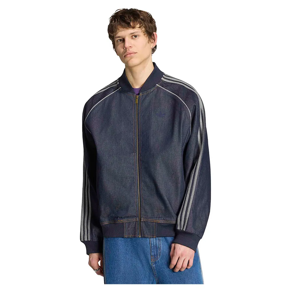 adidas Originals SST Adicolor Track denim jacket
