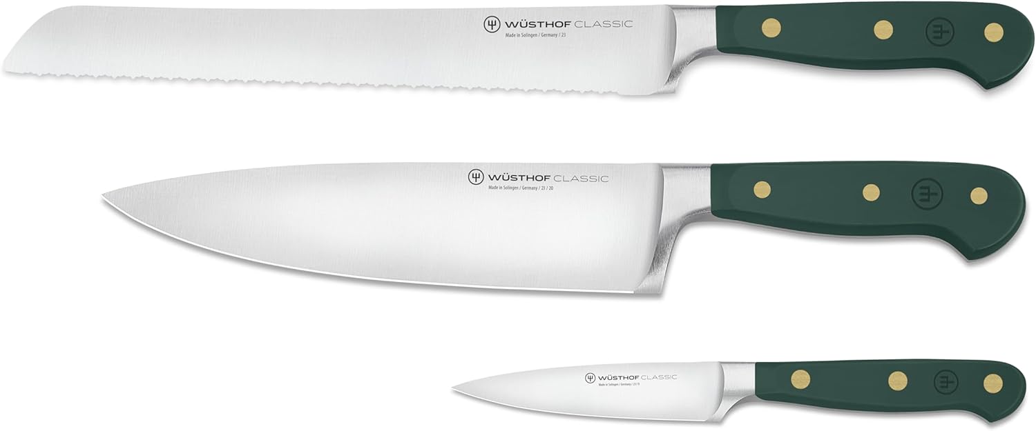 WÜSTHOF Classic Fresh Rosemary 3-Piece Knife Set