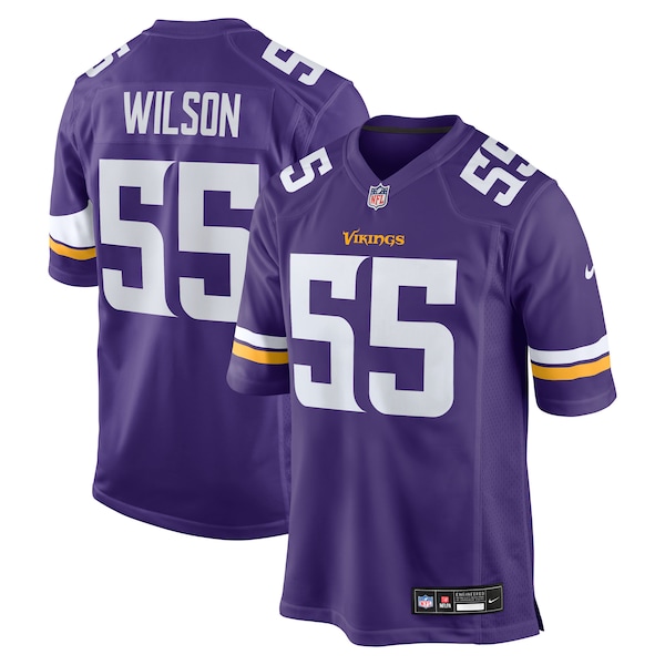 Eric Wilson Minnesota Vikings Nike Team Game Jersey -  Purple