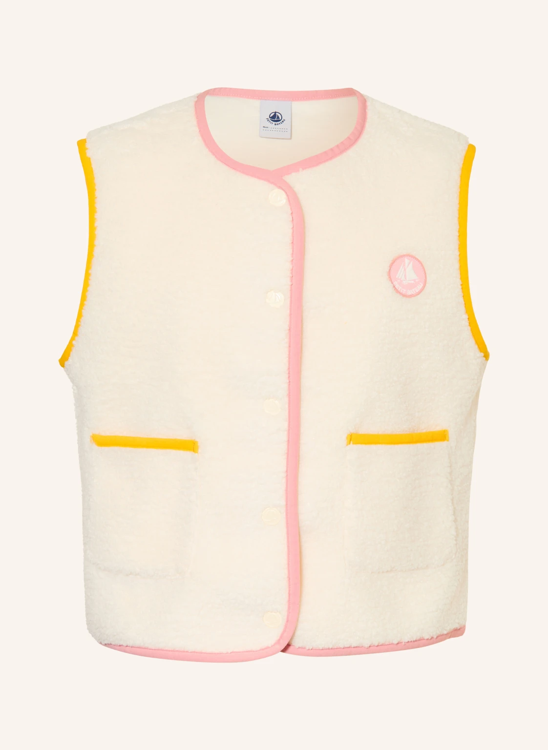 PETIT BATEAU Teddyfell-Weste