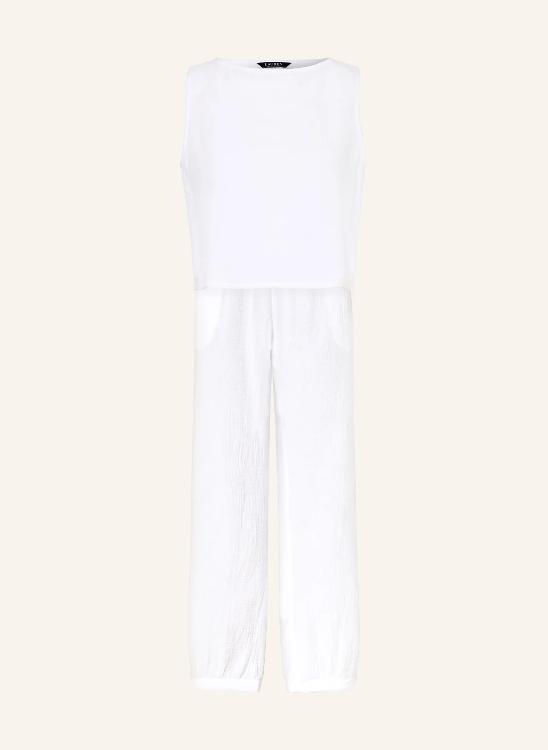 LAUREN RALPH LAUREN Set: Top und Marlenehose