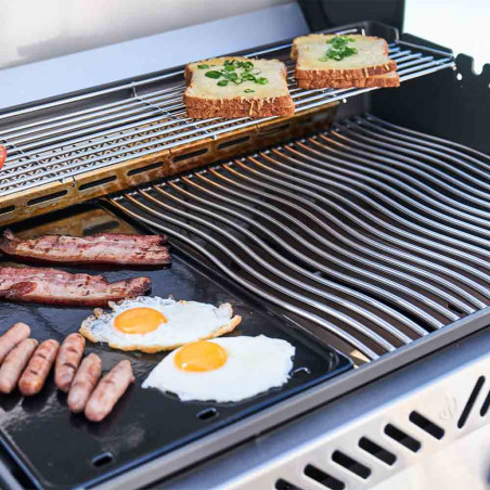 Barbecue gaz Rogue PRO-S 525 RSIB Inox   Sizzle Zone   brûleur arrière - Napoléon