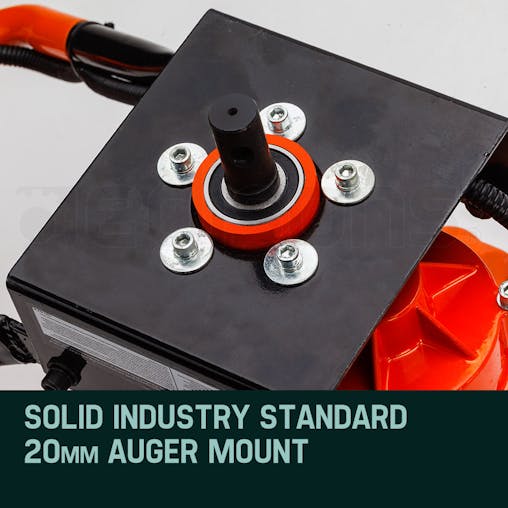 NNEMB Post Hole Digger 88CC Posthole Earth Auger Fence Borer Petrol Drill Bit