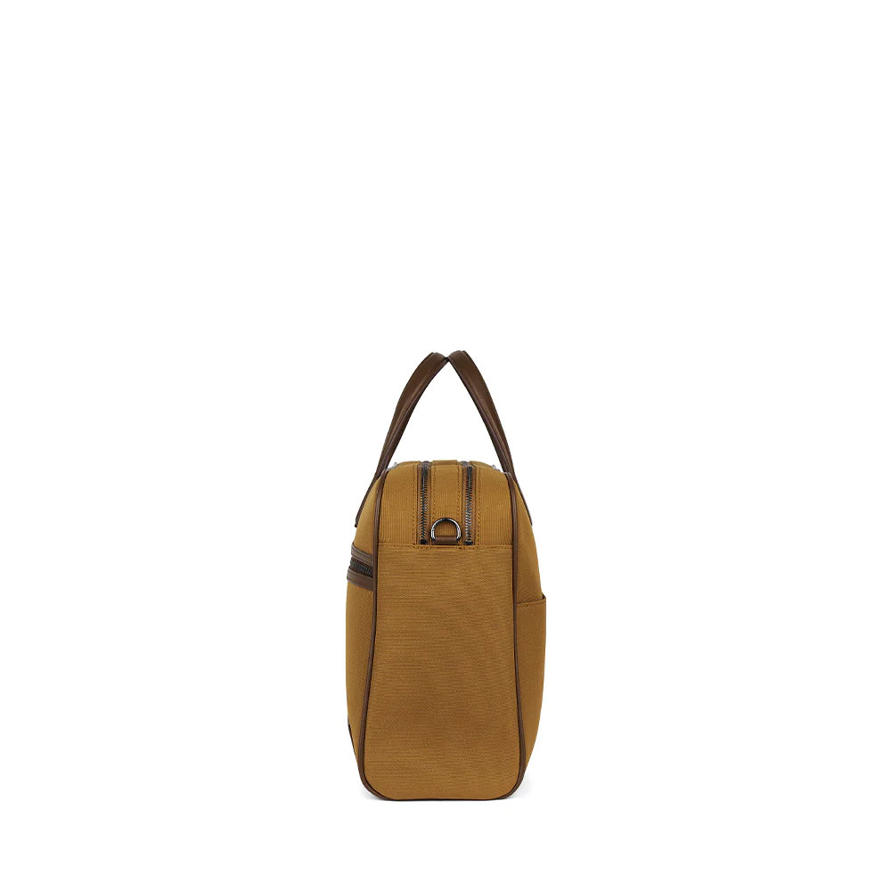 The Sloane – Briefcase in Breenmix Canvas