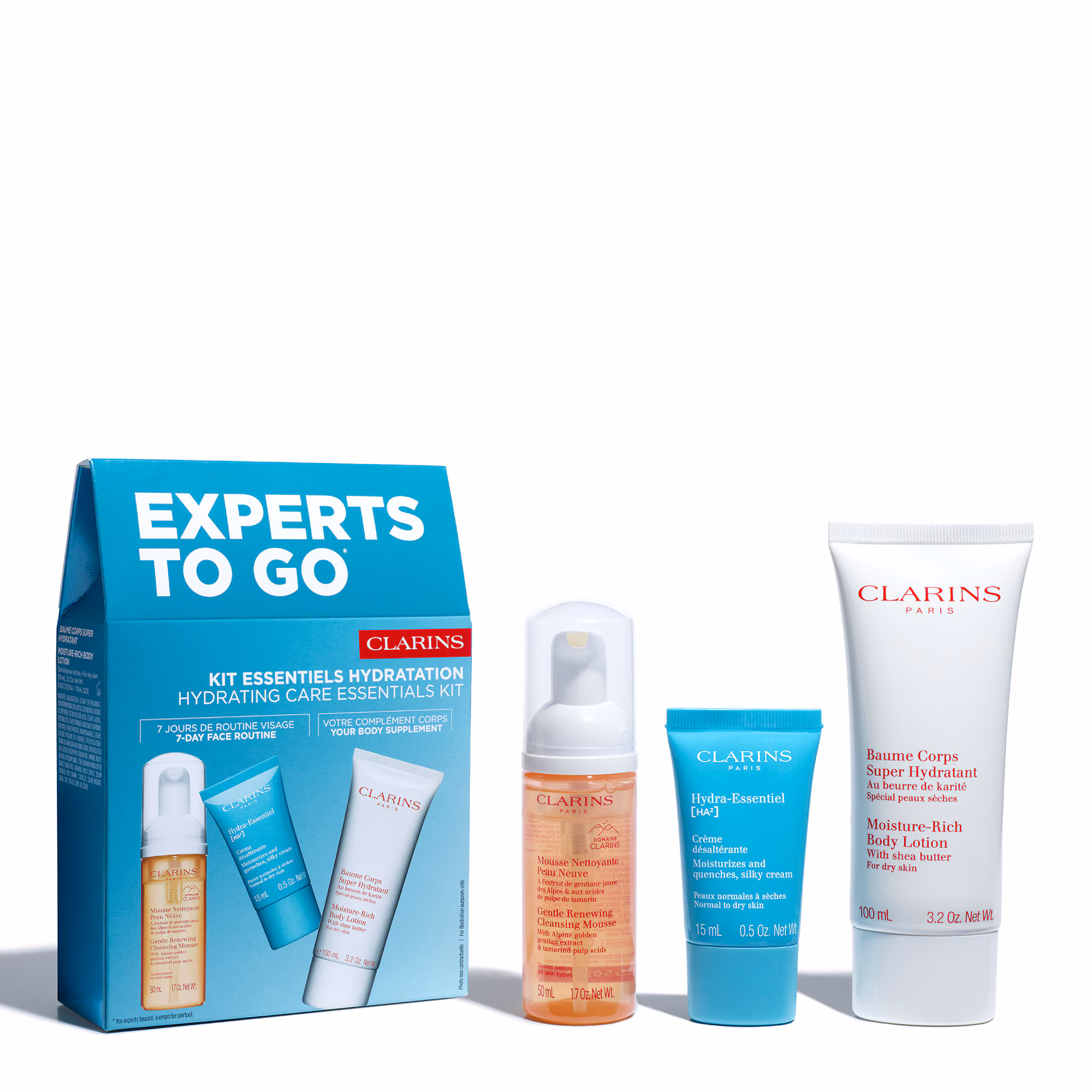 HYDRATATIONCoffret essentiels hydratation visage & corps