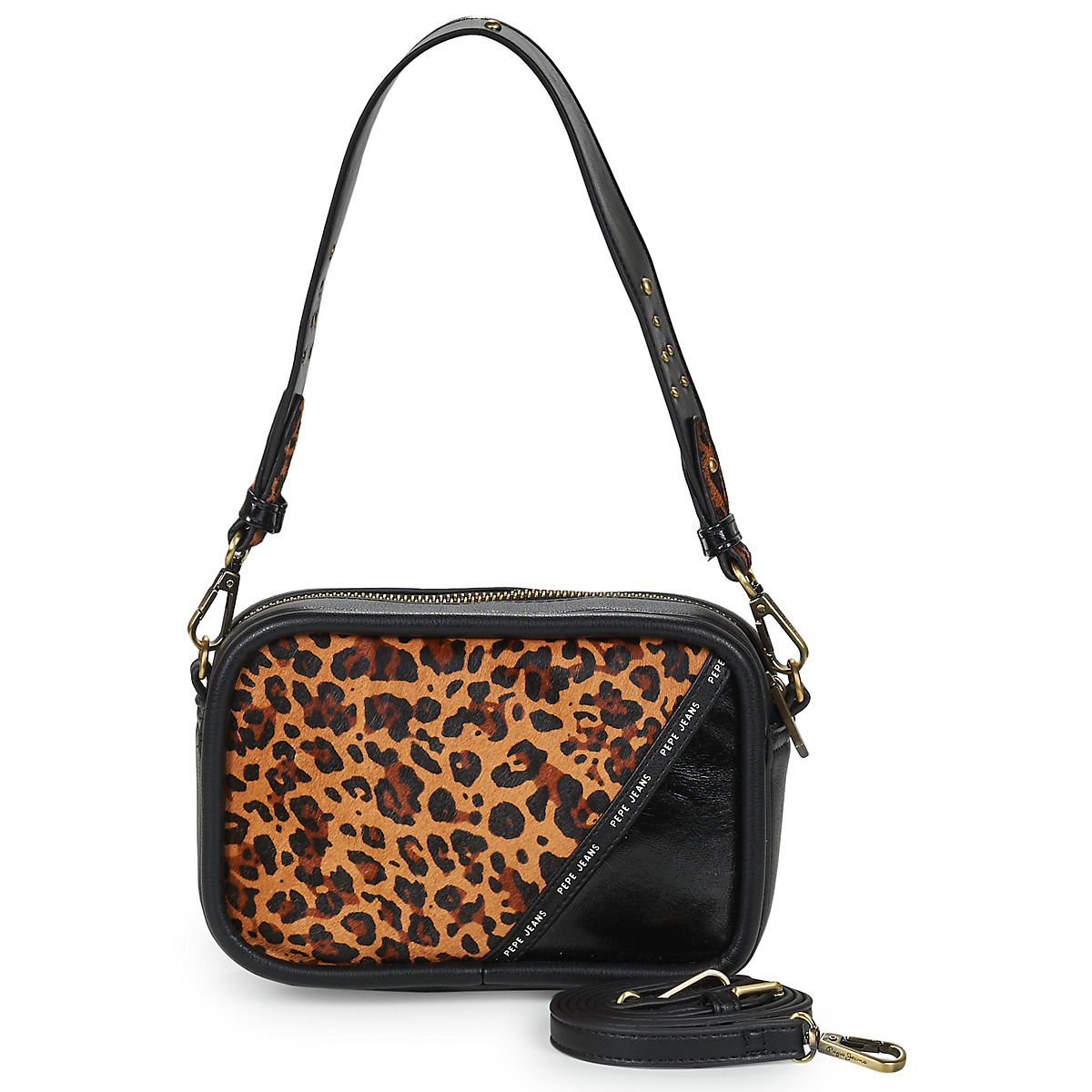 Pepe jeans - KEYRA LEO - Black / Leopard