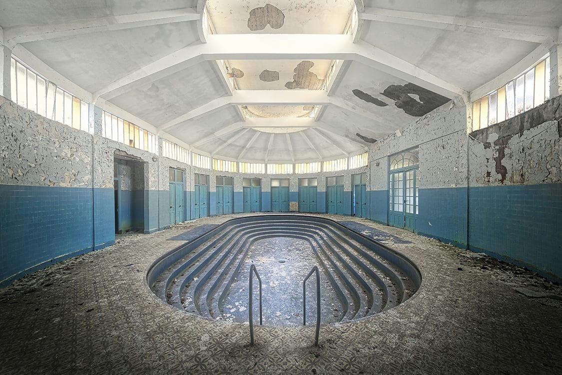 EN APNEE - Photographie d'art de Gaëtan Chambon 60x90 cm sur plexi