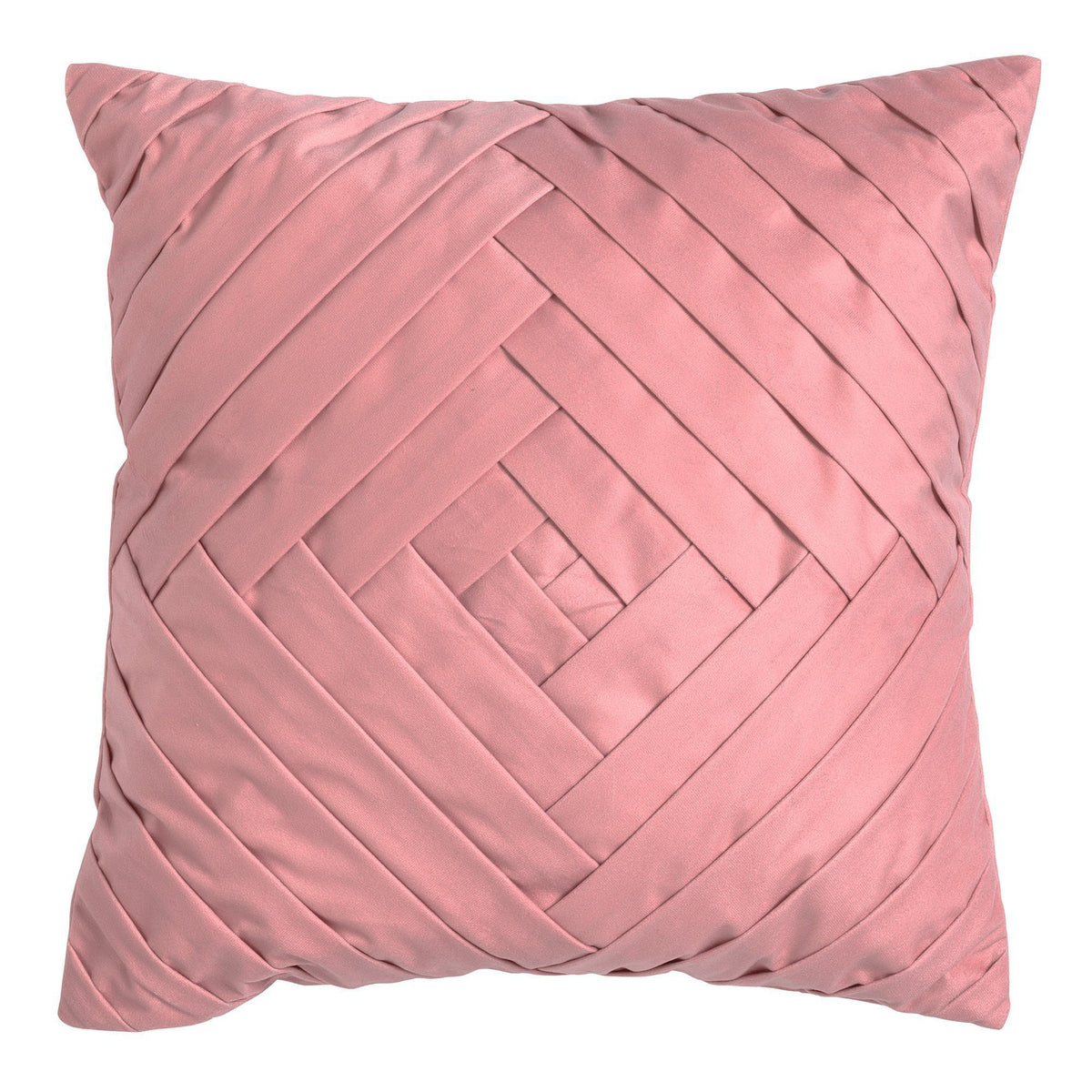 PHILLY - sierkussen 45x45 cm - velvet - Dusty Rose - roze