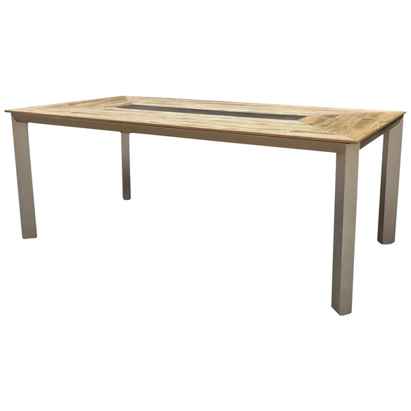 Gartenmöbelset, 6 Sitzplätze, Aluminium