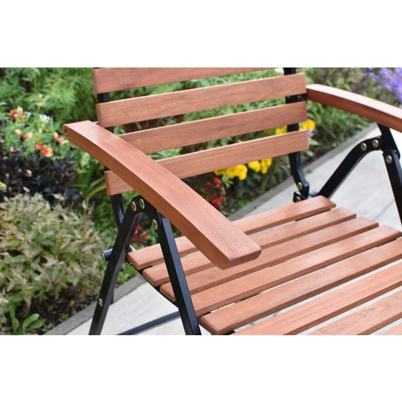 Gartenmöbelset »Schlossgarten«, 2 Sitzplätze, Eukalyptusholz