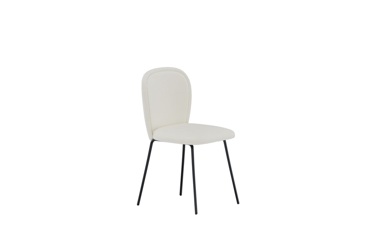 Rebellenclub Torrud Eetkamerstoel - Set van 2 - Cream