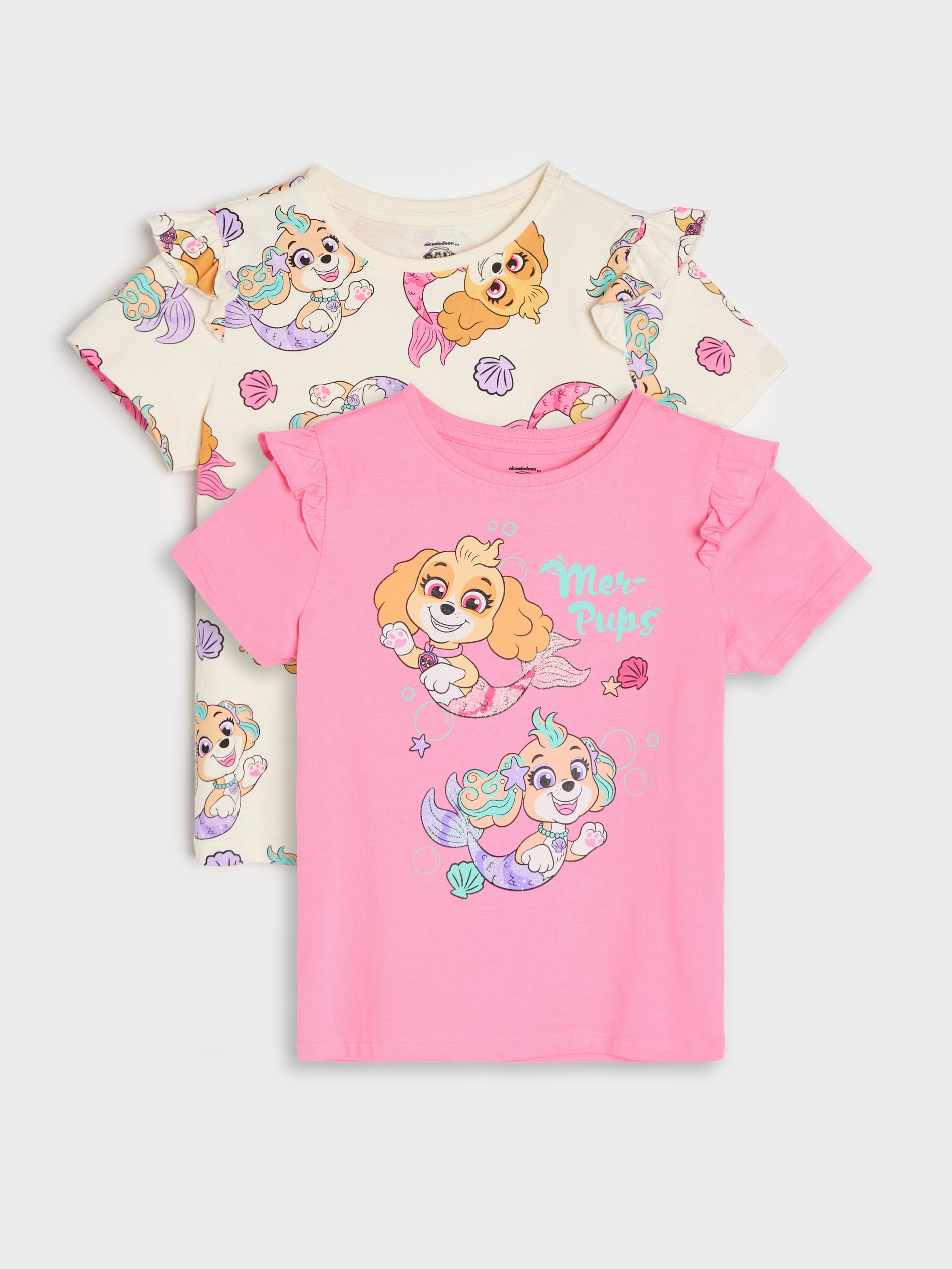 Bawełniane koszulki z nadrukiem 2 pack PAW Patrol