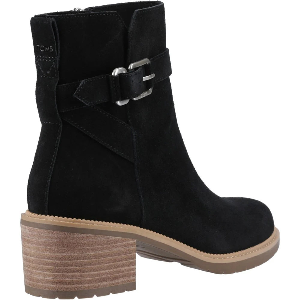 TOMS Hailey Buckle Ankle Boots