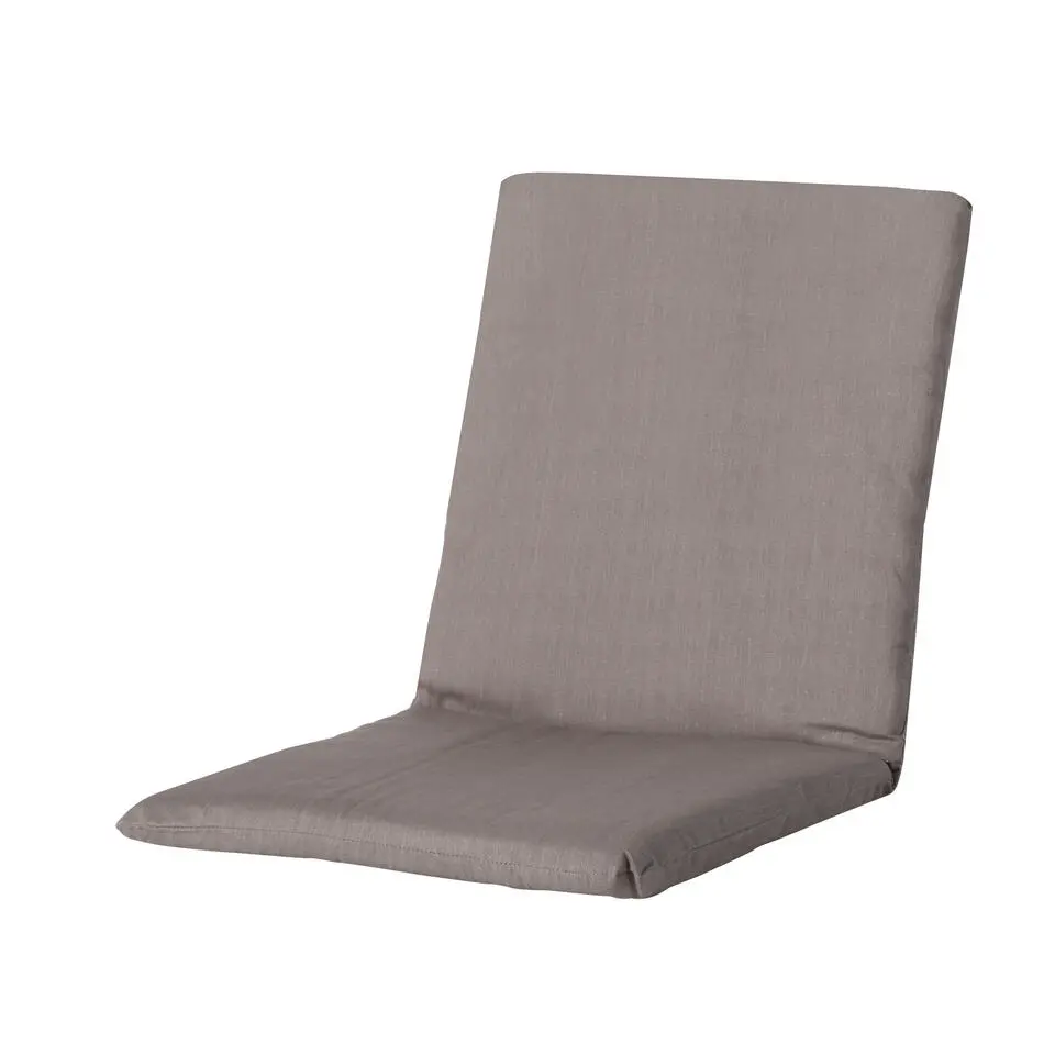 Madison - Stapelstoelkussen Basic - Taupe - 97x49x3cm - Set van 4