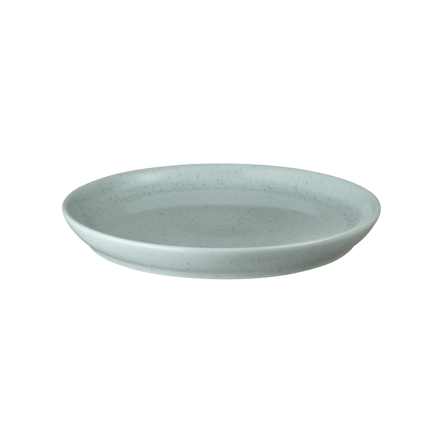 Teal Speckle Coupe Dinner Plate