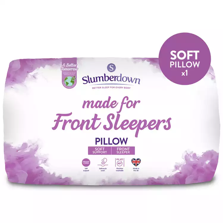 Slumberdown Soft Support Front Sleeper Pillow
