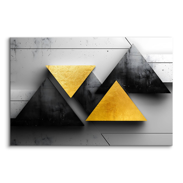 Obraz Abstrakcyjne Kształty Geometryczne 3D 30x20cm