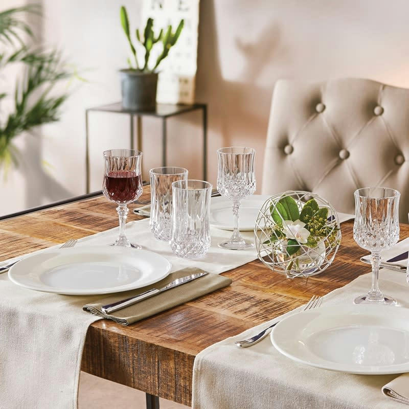 LONGCHAMP - Verre à eau 28 cl - Lot de 6