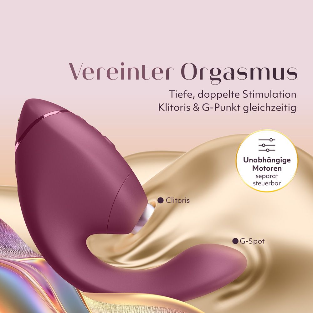 Next Duo - Klitoraler & G-Punkt Dual-Stimulator mit 3D Pleasure Air