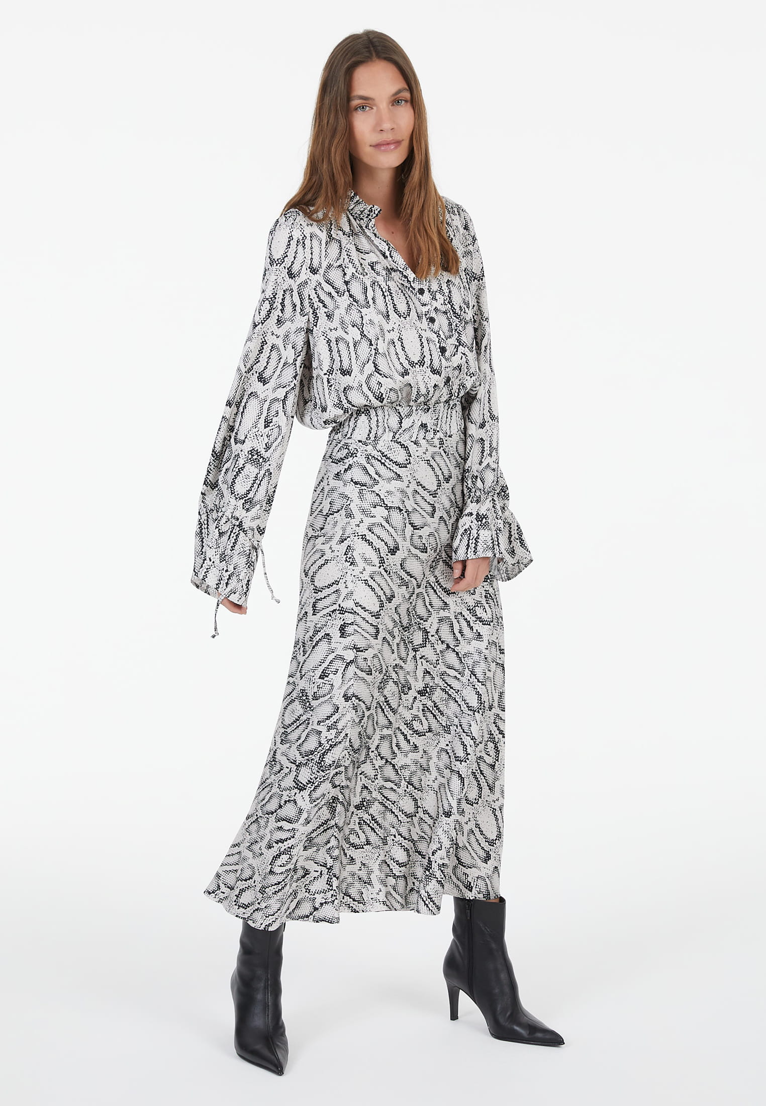 Rock mit Snakeprint