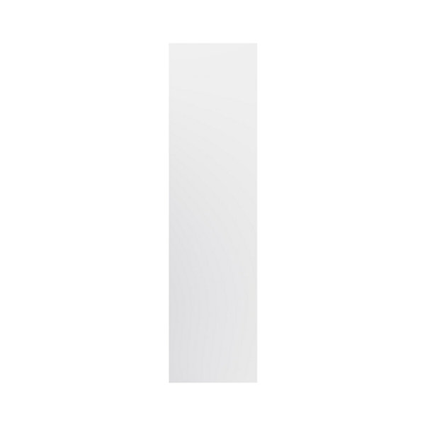 Côté de remplacement électroménager Goodhome Garcinia gris clair brillant H. 219 cm x l. 57 cm x Ep. 18 mm