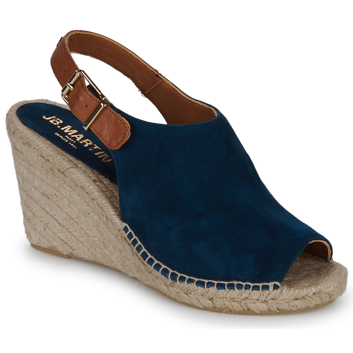 JB Martin - INES - Goat / Velvet / Marine