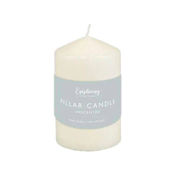 Epiphany Unscented Pillar Candle 42 Hr