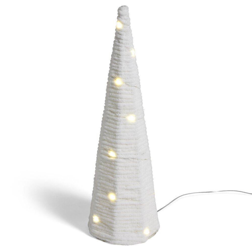 Sapin à poser lumineux 15LED à piles H40cm