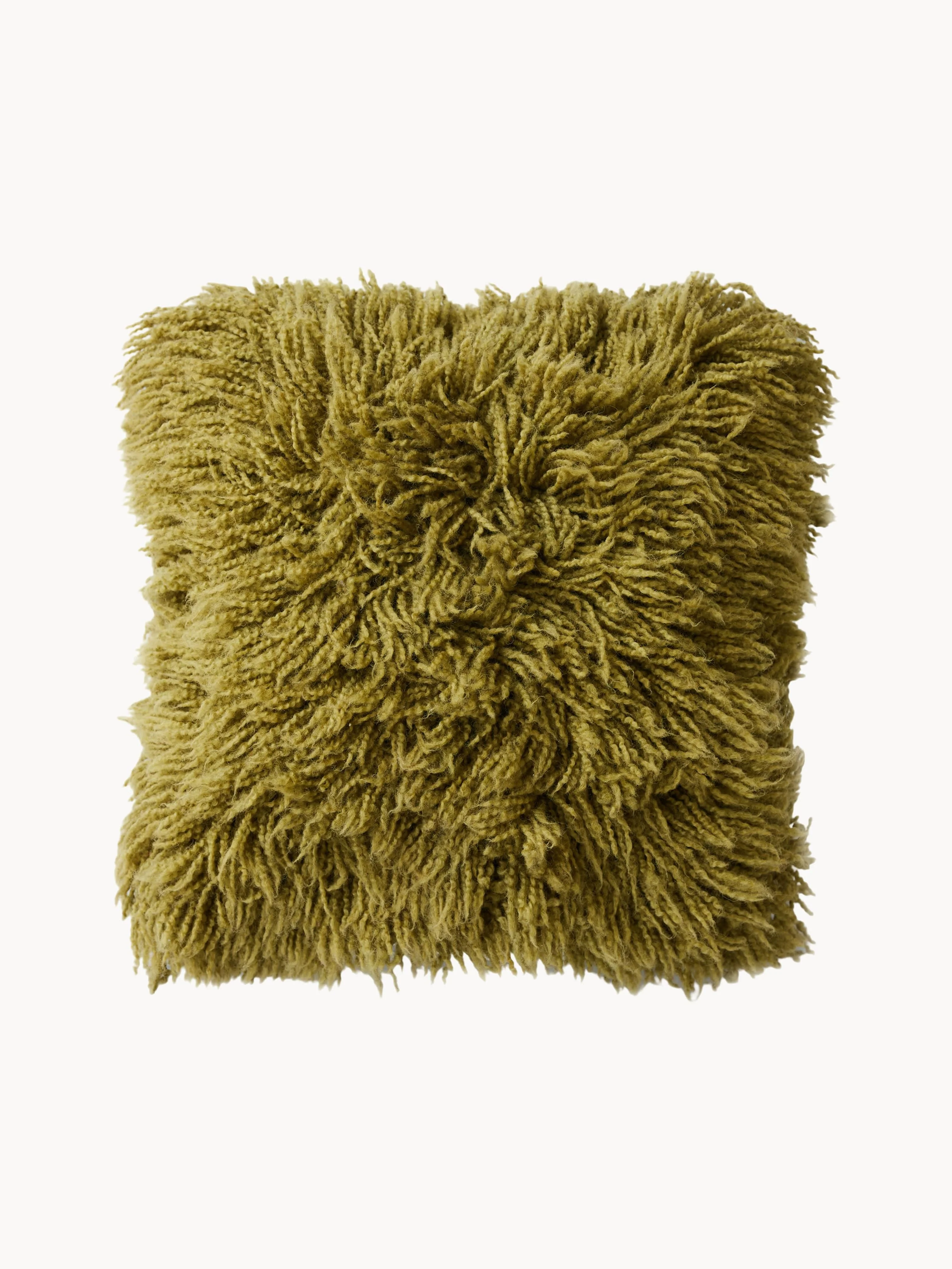 Flauschiges Kissen Fluffy, handgefertigt